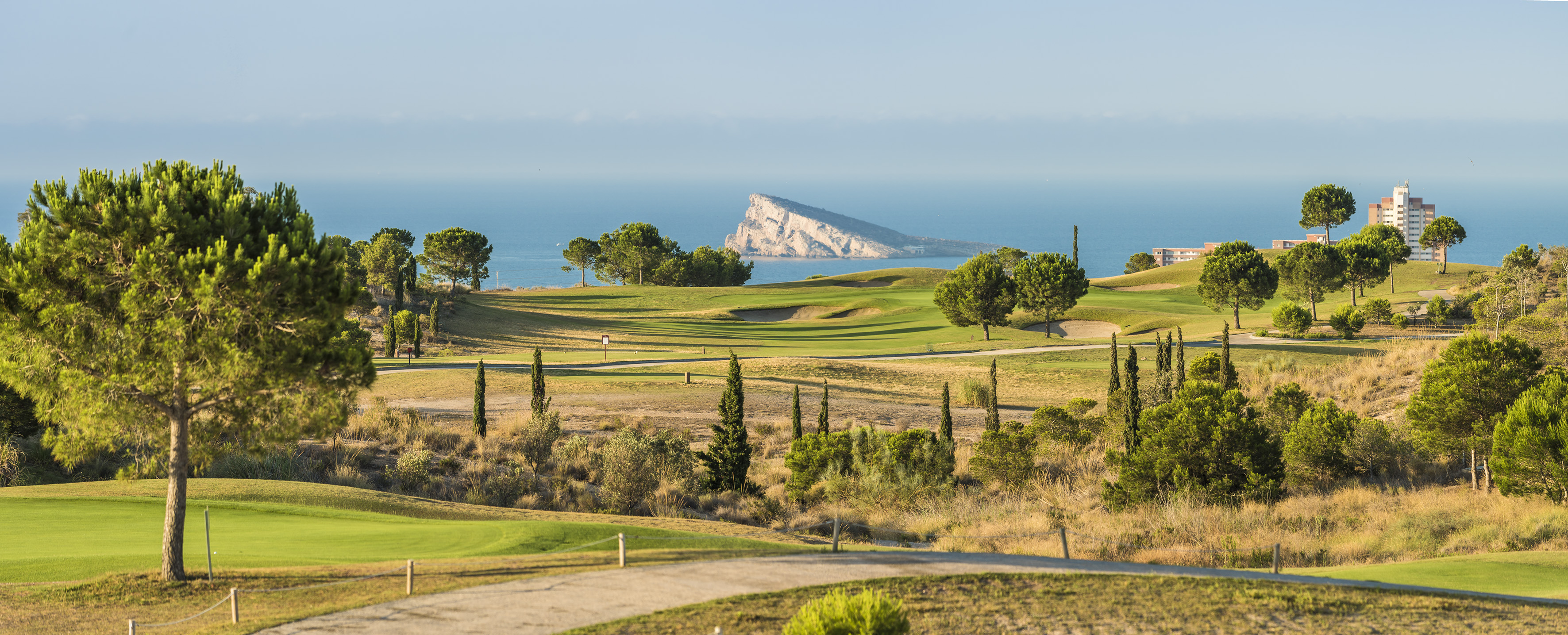Golfspel på Levante